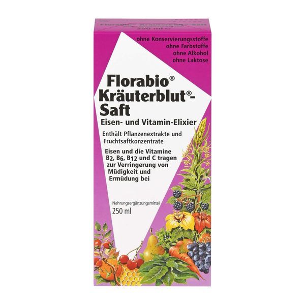 Salus Floradix fer + plantes - flacon 250 ml