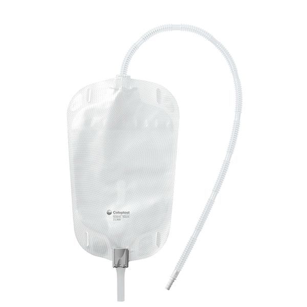 COLOPLAST POCHE Poche de recueil urinaire, vidangeable, non stérile, 2 l avec raccord intégré, bt 30
