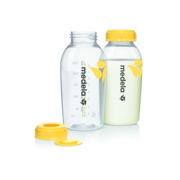 MEDELA Lot de 2 biberons 250 ml  Réf: 200.1659