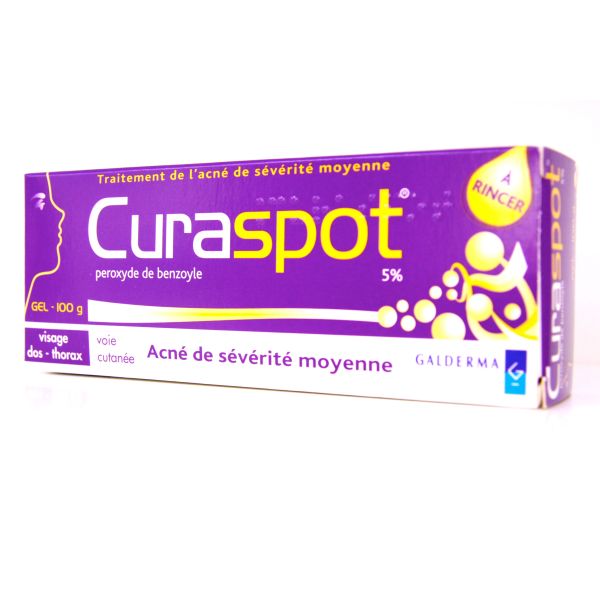 CURASPOT 5 % gel 1 tube(s) polyéthylène de 100 g