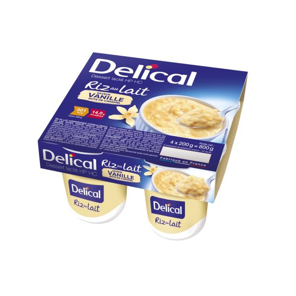 Delical Riz Au Lait Hp Hc Vanille Aliment Pot 200 G 4