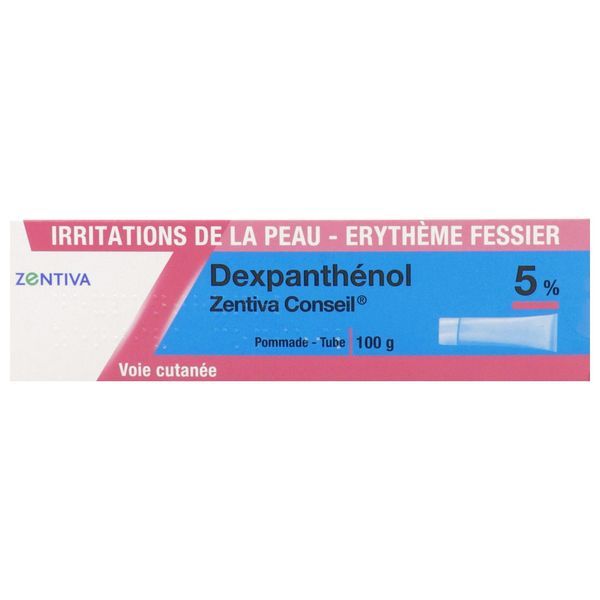 DEXPANTHENOL ZENTIVA CONSEIL Pommade 5 %, tube 100 g