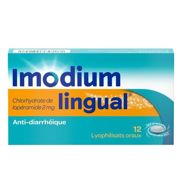 IMODIUMLINGUAL 2 MG LYOPHILISAT ORAL B/12