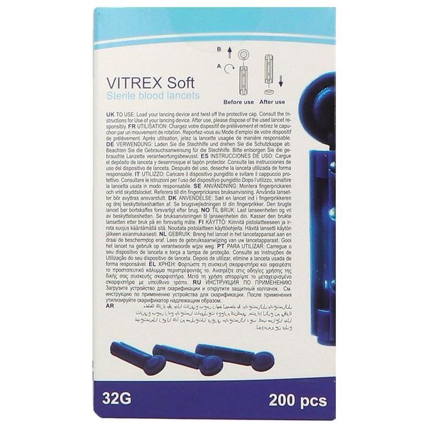 Dinno Lancette 32 Gaudes Vitrex Boite 200