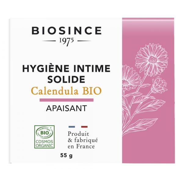 Bio Since 1975 Hygiène intime solide apaisant Calendula BIO - 55 g