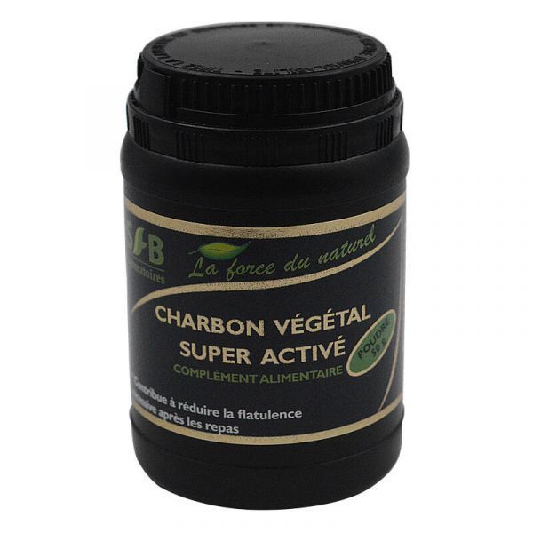Charbon végétal super activé poudre - pot 50 g
