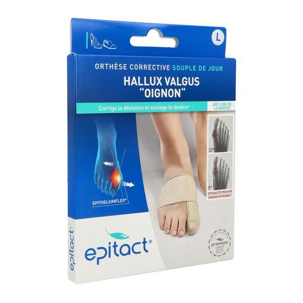 Epitact Orthese Corrective Hallux Valgus Beige Tl 1