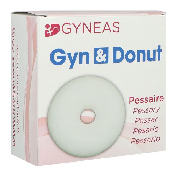 Gyneas Pessaire Gyn&Donut 69 Mm Blanc T3 1