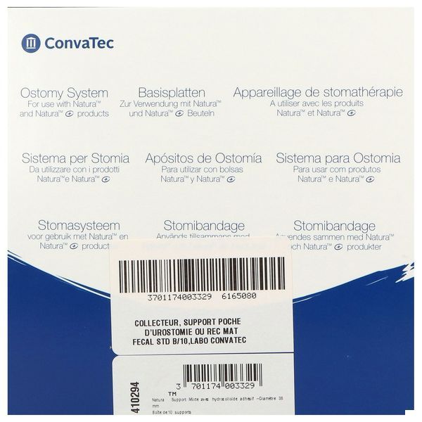 Natura Support Mixte Hydrocolloide Adhesif 38Mm Bt 10