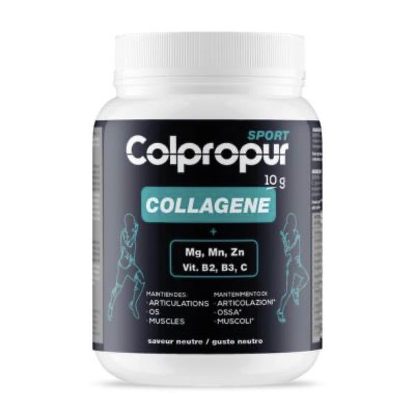 COLPROPUR SPORT NEUTRE Poudre pour solution buvable, complément alimentaire pour sportif, pot 330 g