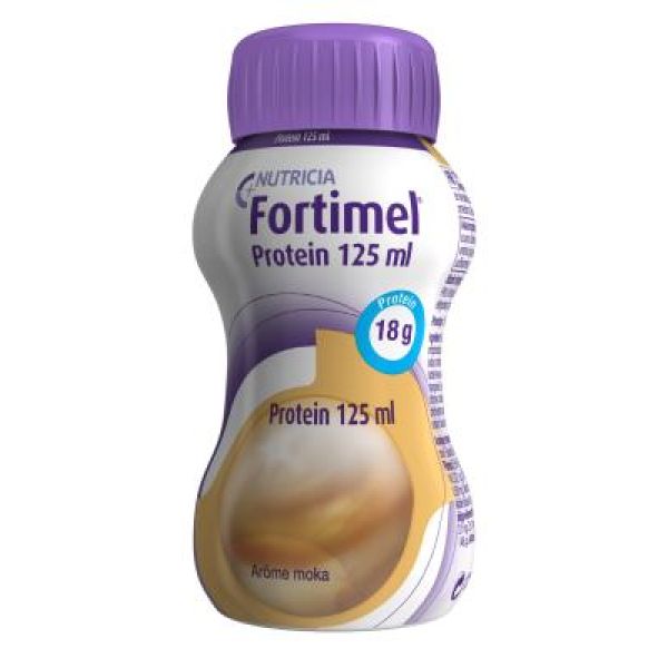 Fortimel Protein Nutriton Orale Liquide De Type Lactee Moka Bouteille 125 Ml 4