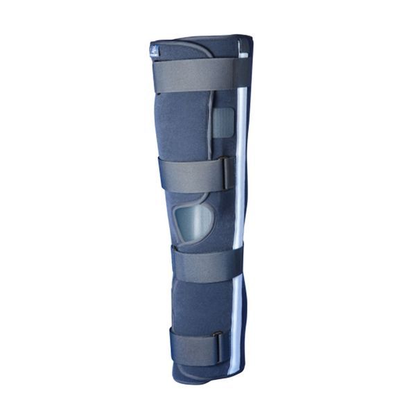 LIGAFLEX IMMO 0° NOUVELLE VERSION Attelle de genou d'immobilisation en extension, hauteur 50 cm, medium, unité