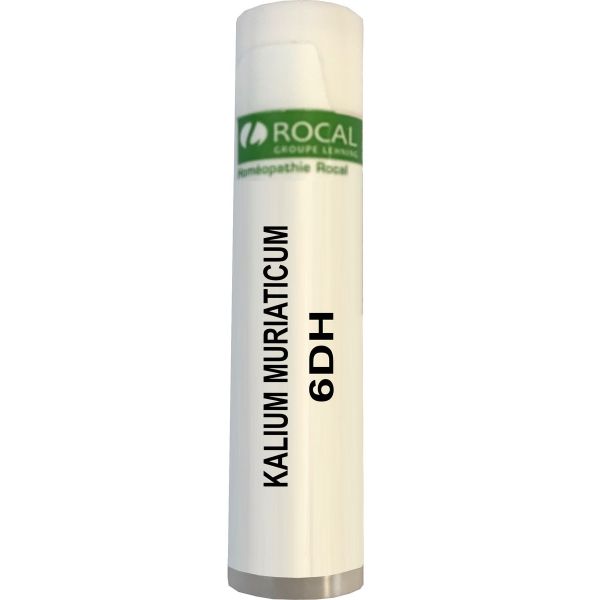 Kalium muriaticum 6dh dose 1g rocal