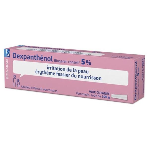 DEXPANTHENOL BIOGARAN CONSEIL Pommade dermique 5 %, tube 100 g