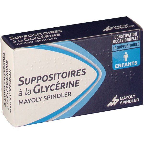 Suppositoire A La Glycerine Mayoly Spindler Enfants Suppositoire B/10