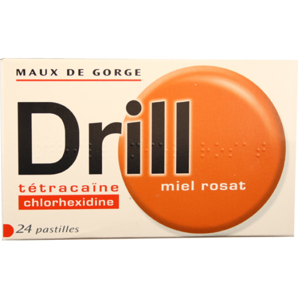 DRILL MIEL ROSAT PASTILLE A SUCER B/24