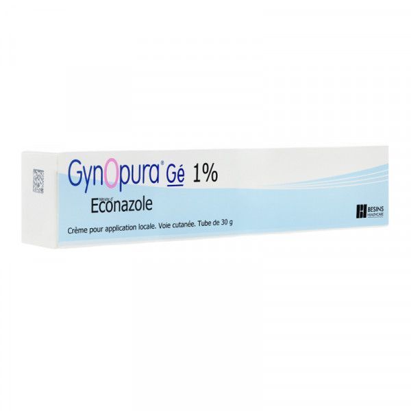 Gynopura 1% (Econazole) Creme Pour Application Locale 30 G En Tube