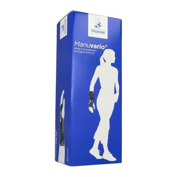 MANUVARIO Orthèse de poignet main rigide, 3 positions, droit, taille 2, unité