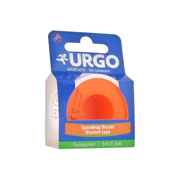 Urgo Sparadrap Discret 1 Dévidoir de 5 m x 2,5 cm