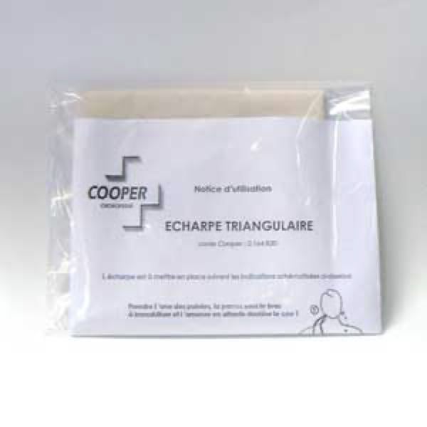 ECHARPE TRIANGULAIRE Echarpe triangulaire en toile, unité