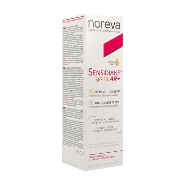 NOREVA SENSIDIANE ANTI-ROUGEURS CC CREME TUBE 40 ML 1