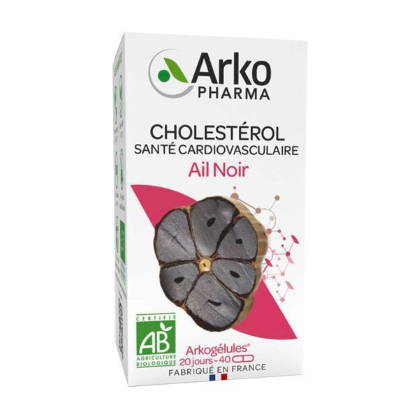 ARKOGELULES AIL NOIR BIO 40VG