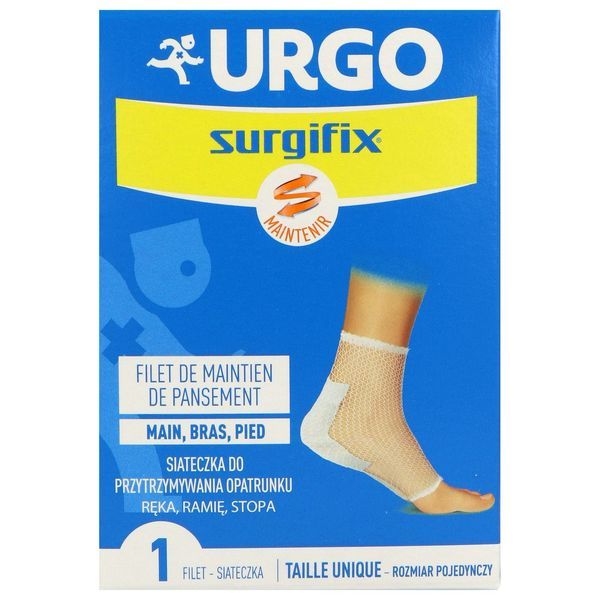 SURGIFIX FILET DE MAINTIEN DE PANSEMENT MAIN BRAS ET PIED Filet tubulaire extensible, pour main, bras et pied, unité