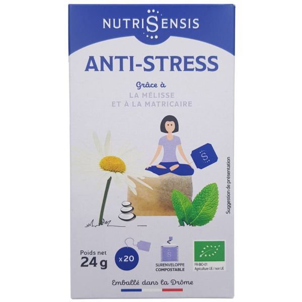 Nutrisensis Infusion anti-stress BIO - 20 sachets