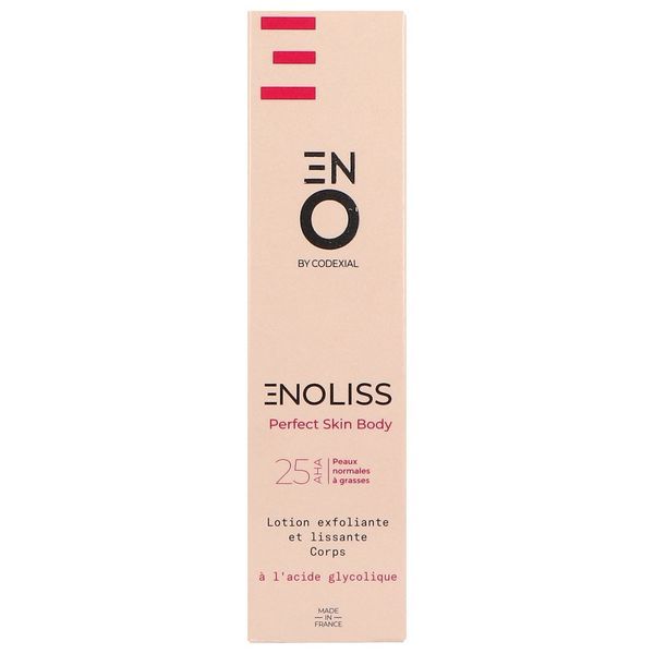 ENOLISS PERFECT SKIN 25 AHA Lotion corporelle exfoliante et lissante à l'acide glycolique, fl 100 ml