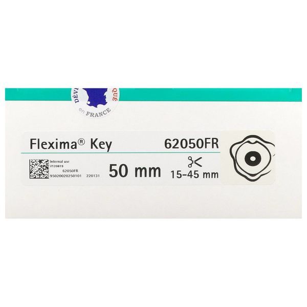 FLEXIMA KEY SUPPORT Support porte-poche, diamètre 50 mm (ref. 62050FR), bt 10