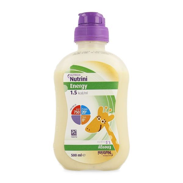 Nutrini Energy Nutrition Enterale Pack Solution Bouteille 500 Ml 1