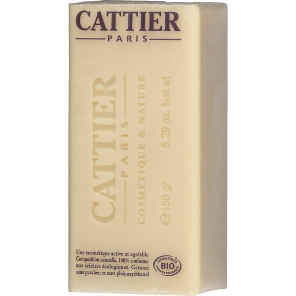 Cattier Savon doux végétal Surgras Karité BIO - Pain 150 g