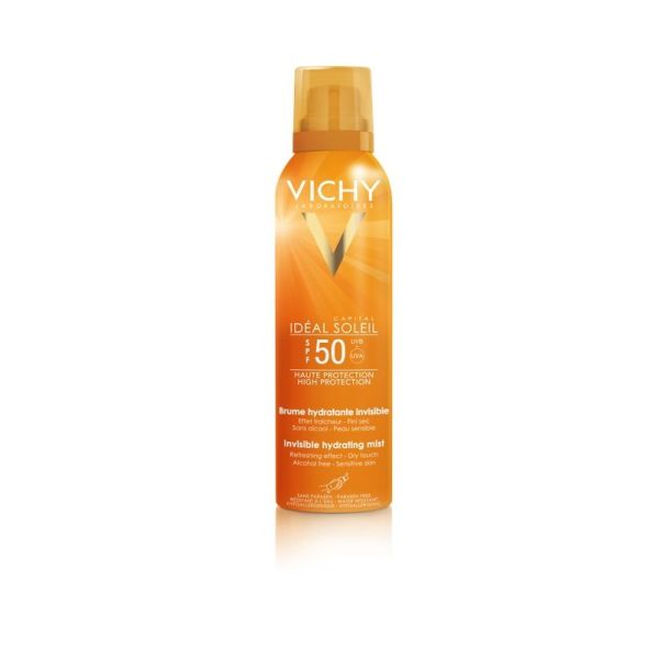 Vichy Capital Soleil Brume Hydratante Spf50 Liquide Flacon 200 Ml 1