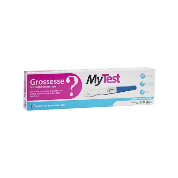 My test grossesse mylan 