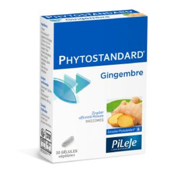 PILEJE Phytostandard® - Gingembre 20 gélules végétales