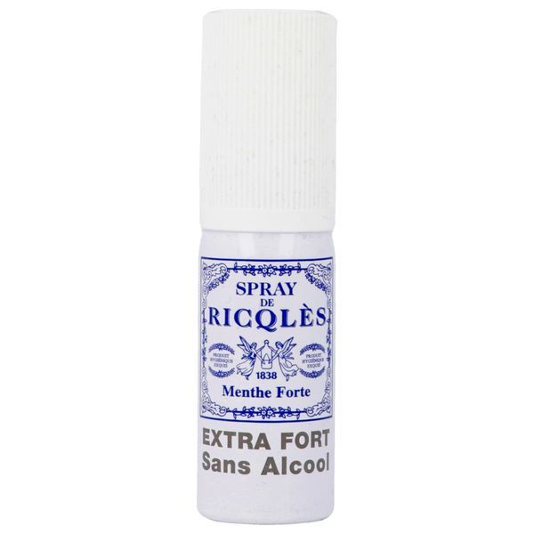 RICQLES SPRAY Spray buccal mentholé sans alcool, sans sucre, spray