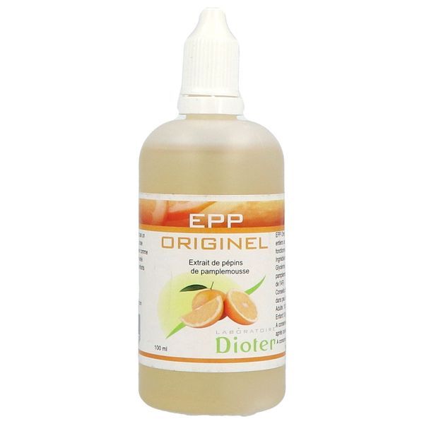 EPP ORIGINEL EXTRAIT DE PEPINS DE PAMPLEMOUSSE Solution buvable, complément alimentaire à l'extrait de pépins de pamplemousse, fl 100 ml