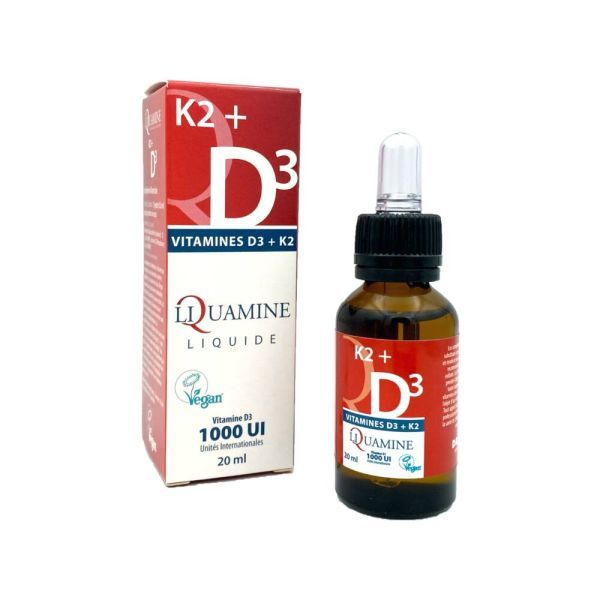 Dr. Theiss - Naturwaren Liquamine D3 K2 (mk7)  Vegan - 20 ml