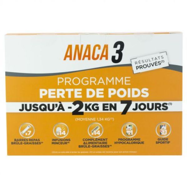 ANACA 3 PROG PERTE DE POIDS