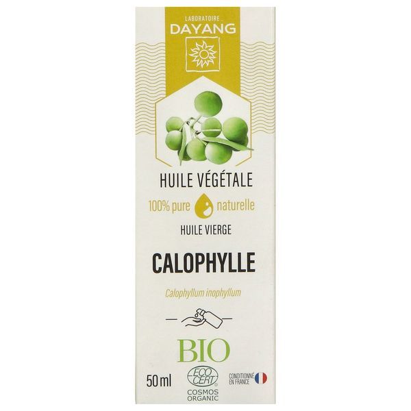 DAYANG BIO HUILE VEGETALE Huile végétale de calophylle bio, fl 50 ml