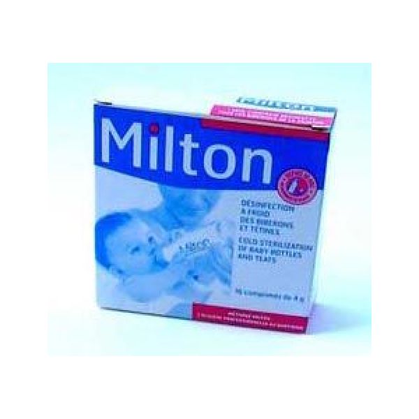Milton Comprimes De Sel De Sodium Pour Sterilisation Des Biberons 28