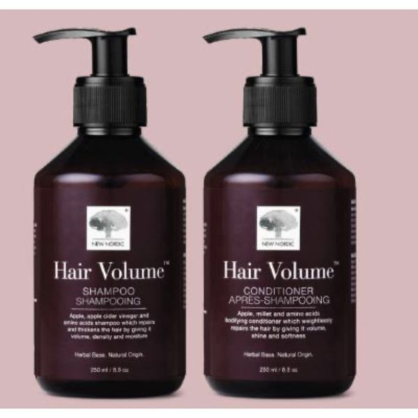 HAIR VOLUME DUO SHAMPOING & APRES SHAMPOING Duo shampoing et après shampoing, fl 250 ml