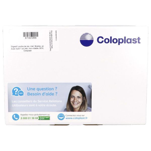 SENSURA POCHE FERMEE MAXI Poche fermée, filtre intégré, système 1 pièce, opaque, prédécoupé, diamètre 25 mm, bt 30