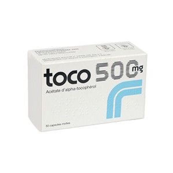 TOCO 500 mg capsules molles B/30