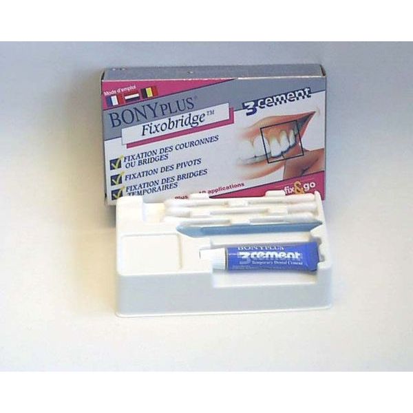 Fixobridge (3 Coton Tiges+1 Spatule+Tb De 3 Cement De 7G) Kit 1