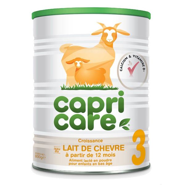 Capricare 3 Lait De Chevre En Poudre A Partir De 12 Mois 800G