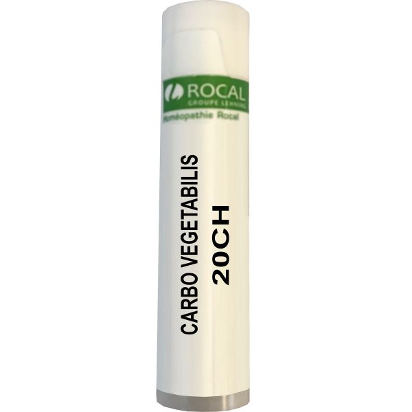 Carbo vegetabilis 20ch dose 1g rocal