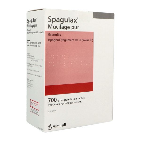 SPAGULAX mucilage pur granulés (B/700 g)
