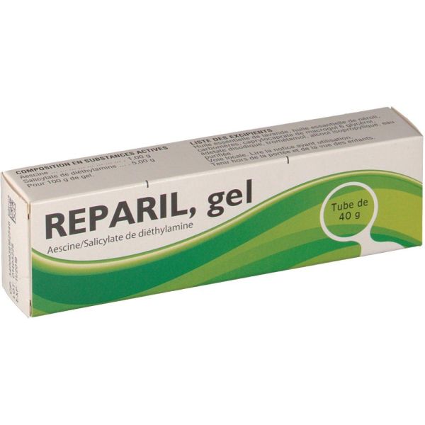 REPARIL GEL 1 tube(s) aluminium verni de 40 g