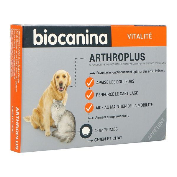 Biocanina Arthroplus 40 Comprimés
